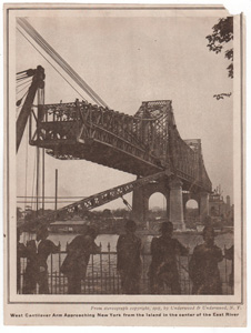 West Cantilever Arm New York bridge